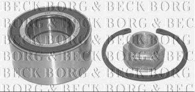 BORG & BECK bwk738 -  Комплект подшипника ступицы колеса